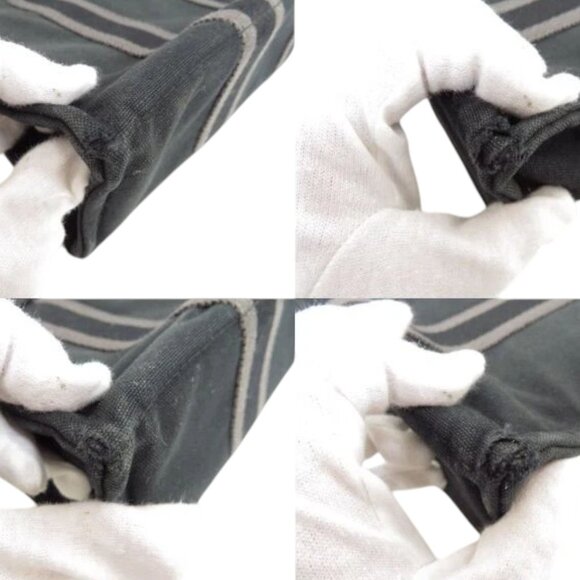 226209BR (L2) Hermes Tote Bag Fourre Tout PM Black Canvas - Picture 7 of 12